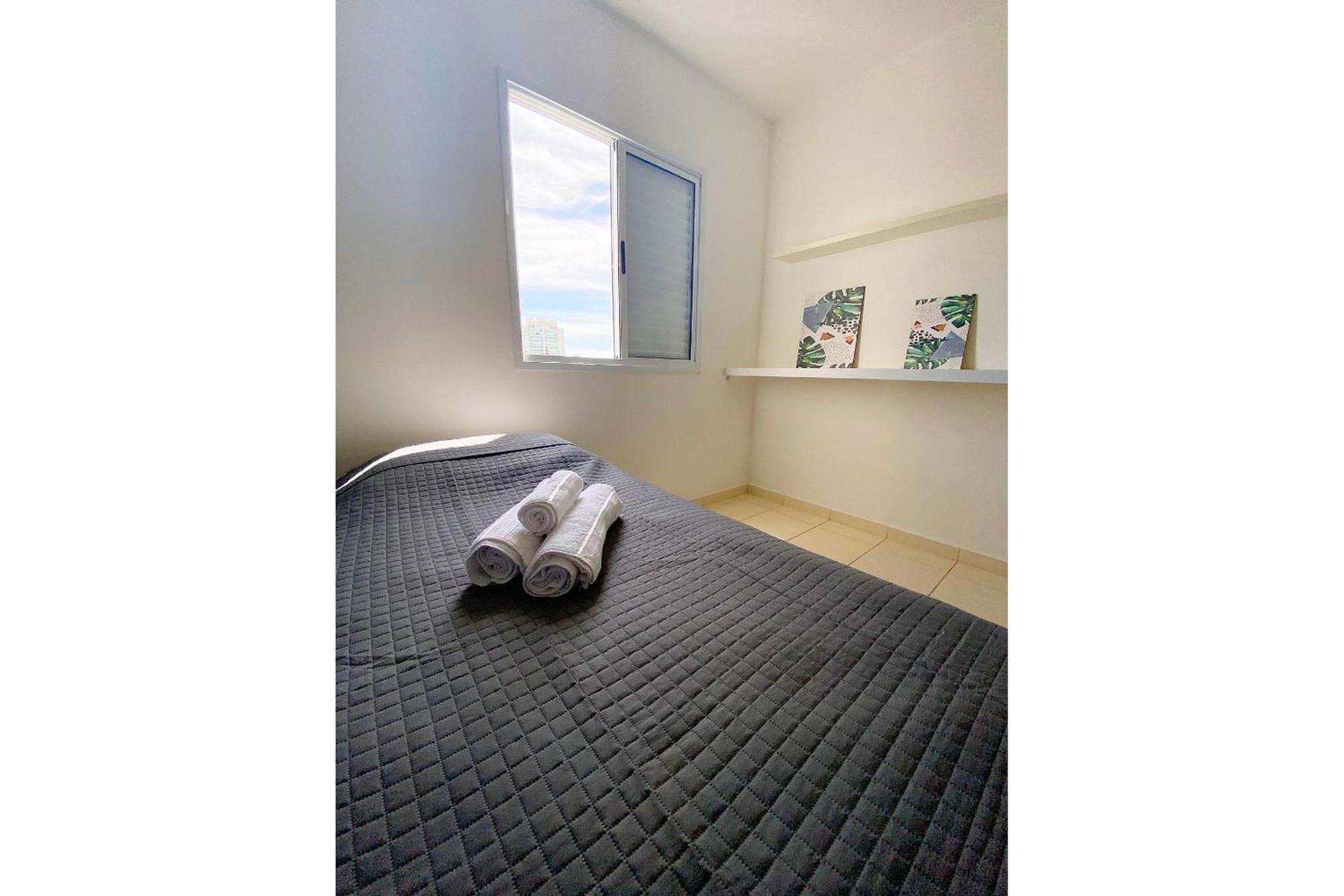 Apto Com 2 Quartos Prox Ao Rib Shopping. Wifi + Ac Daire Ribeirão Preto Dış mekan fotoğraf